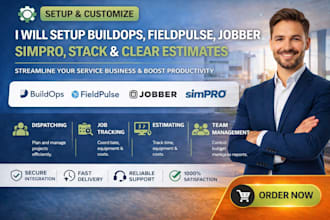 do buildops, fieldpulse, jobber, simpro, stack, clear estimates