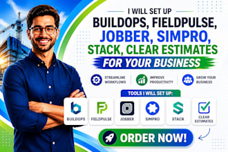 do buildops, fieldpulse, jobber, simpro, stack, clear estimates
