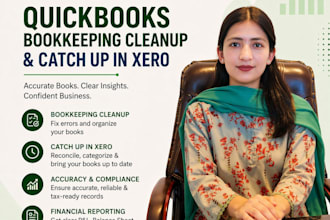 do quickbooks bookkeeping cleanup and catchup in xero