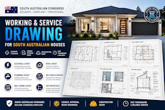 create working drawings for south australian homes council ready plans