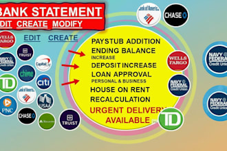 business bank statement bank statement editable as you need