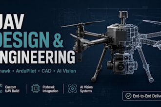 design and develop custom uav and drone systems