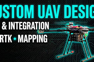 design and develop custom uav and drone systems