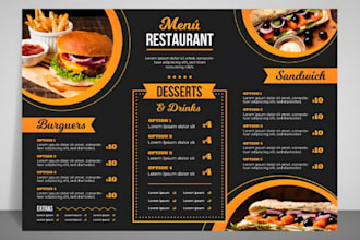 do restaurant menu, digital menu, menu board, food menu for restaurant