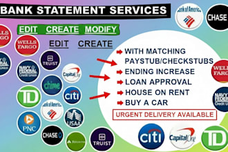 convert bank statement into editable pdf bank statement