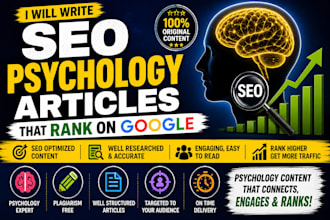 write SEO psychology articles that rank on google