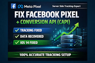 fix facebook pixel, conversion API capi and tracking issues due to ios 14