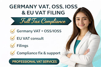 do germany vat,oss,ioss registration and eu vat filing