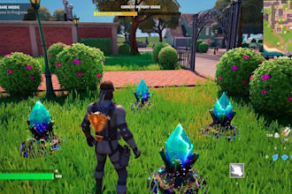 build unique fortnite uefn map tycoon map, fortnite map, creative map box fight