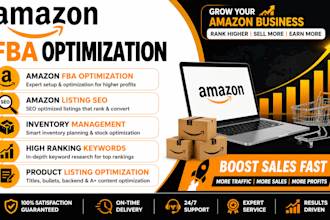 setup amazon fba fbm inventory SEO amazon listings optimization