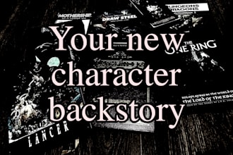write a backstory for your dnd character