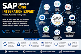 integrate sap business one with apis and third party systems