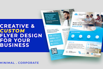 offer all kinds of flyer design services