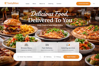 design wix restaurant website food website online ordering website cafe website