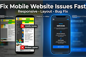 fix responsive issues for mobile and tablet devices