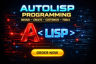 program in autolisp for autocad or bricscad
