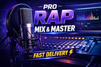 mix your rap vocals like travis scott, drake or the weeknd