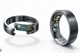 design smart ring wearable tech device 3d cad enclosure prototype development