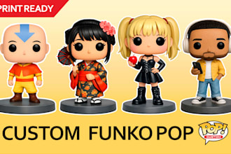 create a custom funko pop style figure