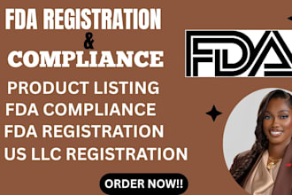 do fda registration, fda label review compliance assistance, US llc registration