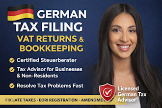 germany tax filing germany tax return germany bookkeeping, steuerberater eori