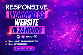design, redesign premium wordpress website at affordable price