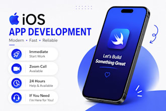 develop ios app with modern UI