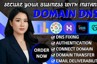 connect godaddy domain dns systeme io, shopify ssl, fix google worksapce email