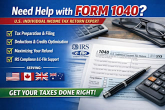 be your form 1040 tax filing consultant and irs expert