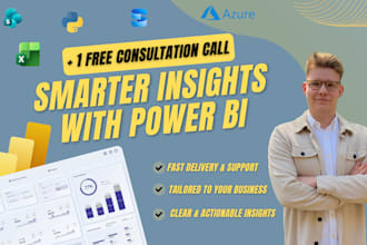 analyse your data and create insightful dashboards