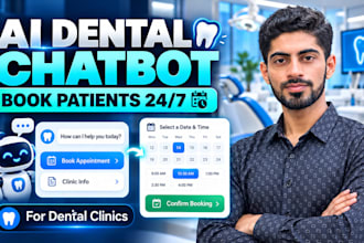 build an ai chatbot for dental clinic appointment booking