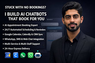 build an ai appointment booking chatbot for clinics and service businesses