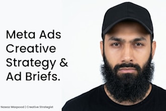 create meta ads creative strategy and ad briefs for your brand