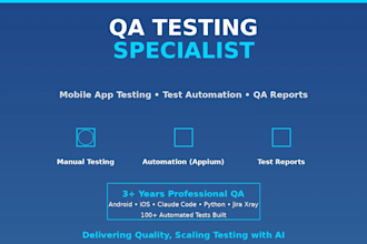 test and build automated tests for you android app