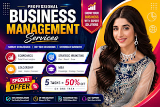 do business management assigned, economics, strategic marketing, leadership, MBA
