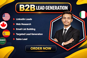 do b2b lead generation united states canada spain saudi arabia italy email lists
