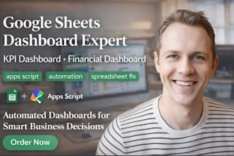 google sheet dashboard KPI dashboard financial dashboard