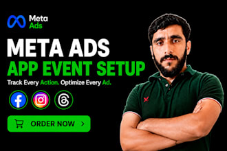 fix meta ads not delivering issue and set up app events