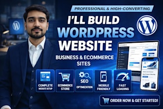 design a wordpress website that turns visitors into customers