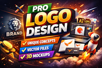 design modern minimalist logo for your brand