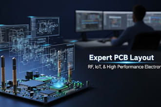 provide expert pcb layout for rf, iot, and high performance electronics
