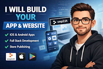 develop your app and website in replit and publish it to store