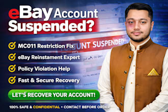fix ebay mc011 suspension, account restriction and reinstate your ebay account
