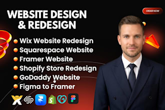 redesign wix website design figma to framer website squarespace website redesign