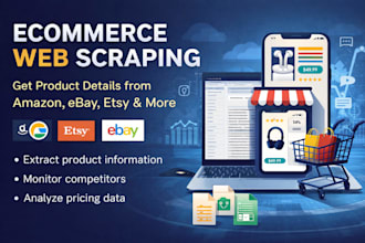 scrape ecommerce websites for product details prices and competitors