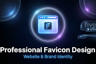 design professional favicon for your website