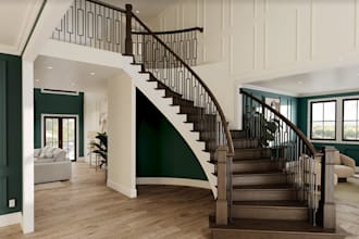 remodel modern home staircase,styled house interior plan,stairwell layout design
