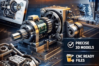 do mechanical engineering cnc industrial design 3d cad design mechanical design