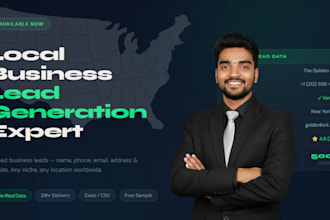 provide targeted local business leads with verified email