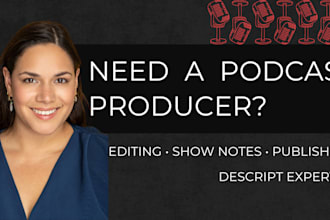 edit and produce your podcast